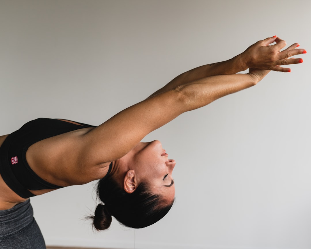 Photo Glowing yoga